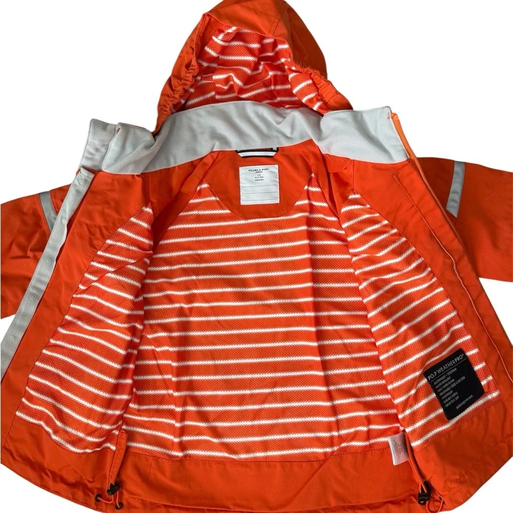 Polarn O. Pyret Waterproof Shell Jacket  4-5T 💥 Barely worn- Excellent condition - Picture 3 of 5
